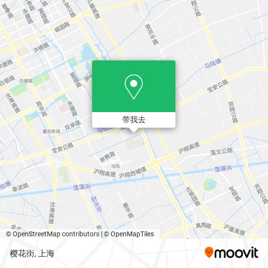 樱花街地图