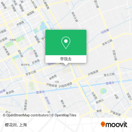 樱花街地图