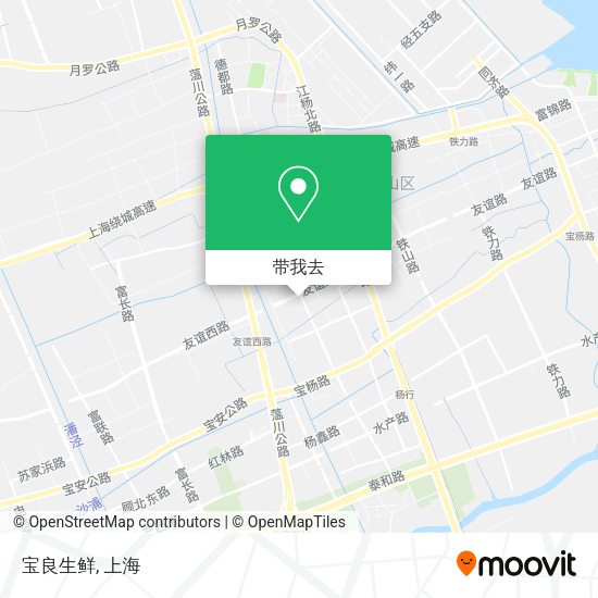宝良生鲜地图