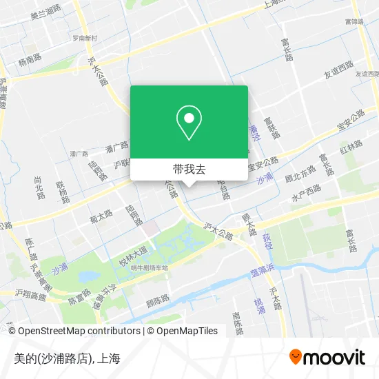 美的(沙浦路店)地图