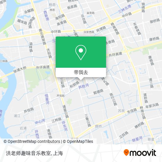 洪老师趣味音乐教室地图