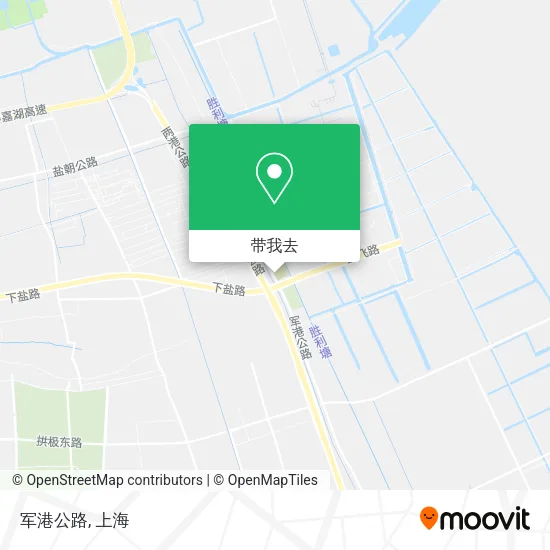军港公路地图