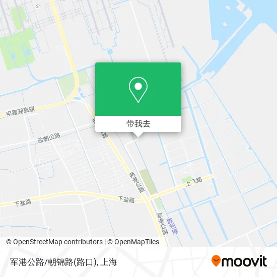 军港公路/朝锦路(路口)地图