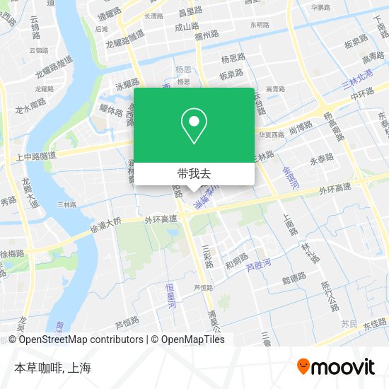 本草咖啡地图