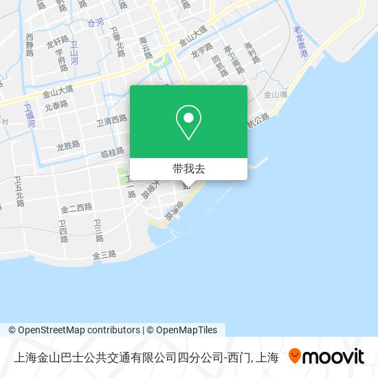 上海金山巴士公共交通有限公司四分公司-西门地图