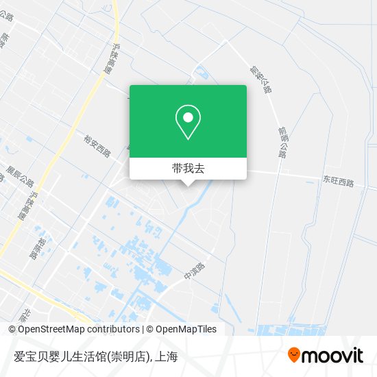 爱宝贝婴儿生活馆(崇明店)地图
