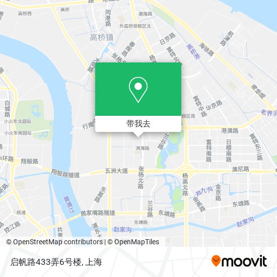 启帆路433弄6号楼地图