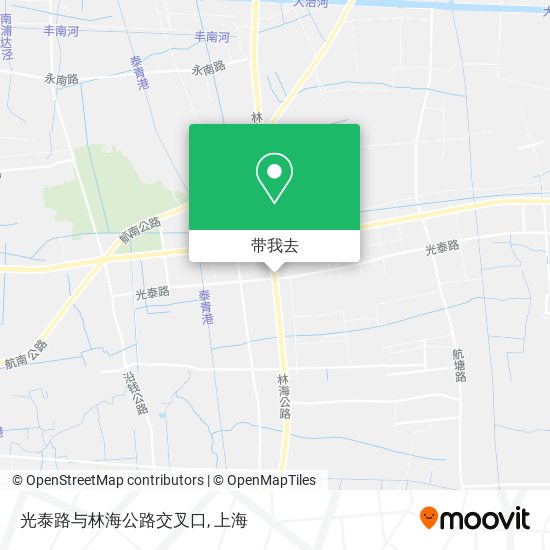 光泰路与林海公路交叉口地图