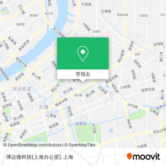 博达微科技(上海办公室)地图