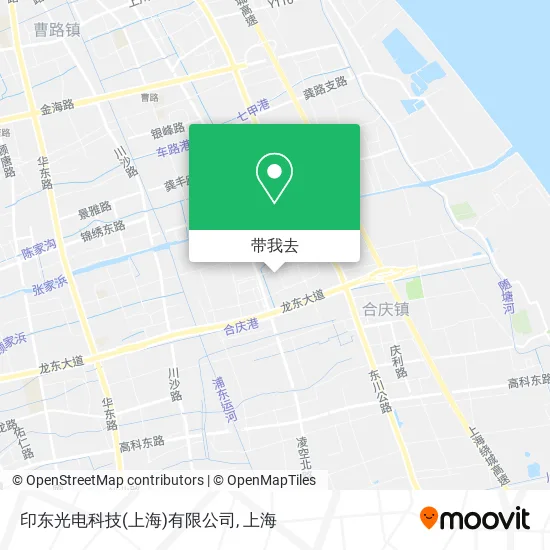 印东光电科技(上海)有限公司地图