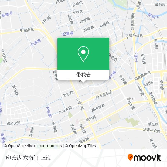 印氏达-东南门地图