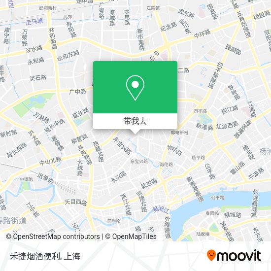 禾捷烟酒便利地图