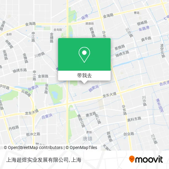 上海超煜实业发展有限公司地图