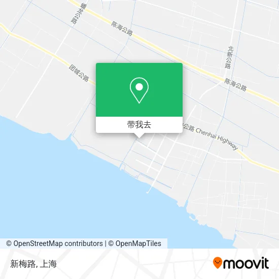 新梅路地图