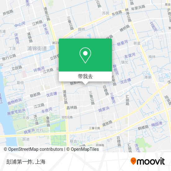 彭浦第一炸地图