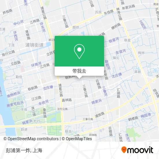 彭浦第一炸地图