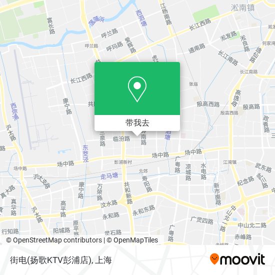 街电(扬歌KTV彭浦店)地图