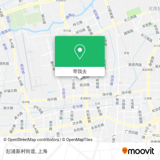 彭浦新村街道地图