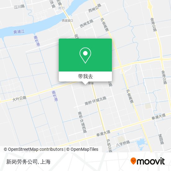 新岗劳务公司地图