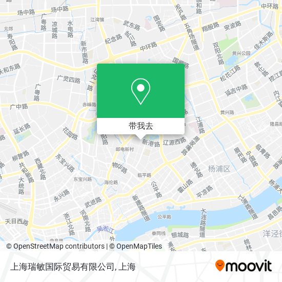 上海瑞敏国际贸易有限公司地图