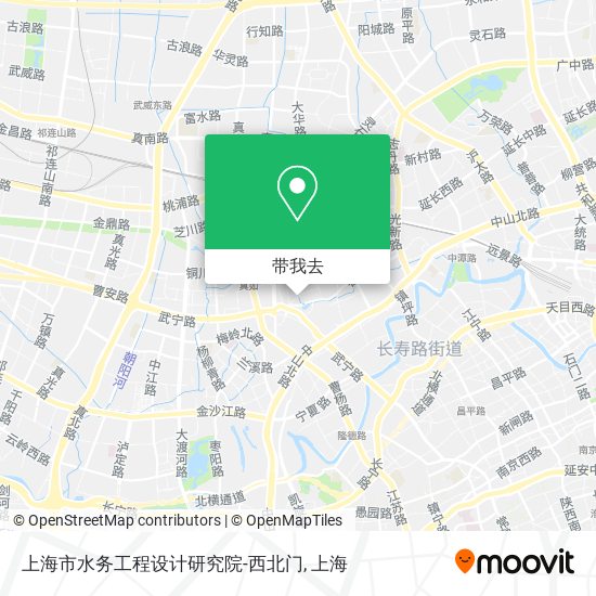 上海市水务工程设计研究院-西北门地图