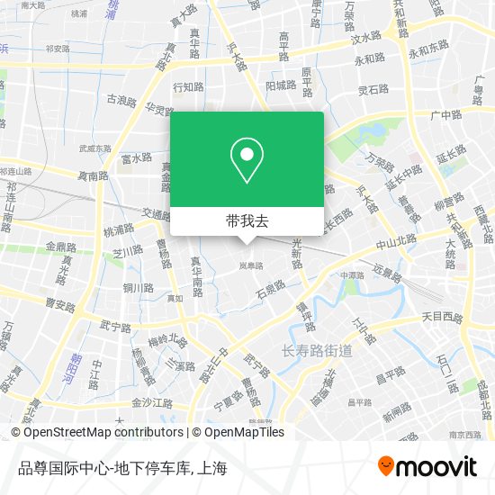 品尊国际中心-地下停车库地图