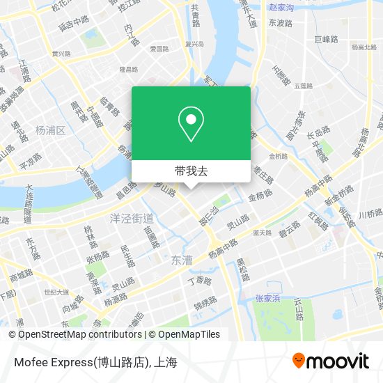 Mofee Express(博山路店)地图