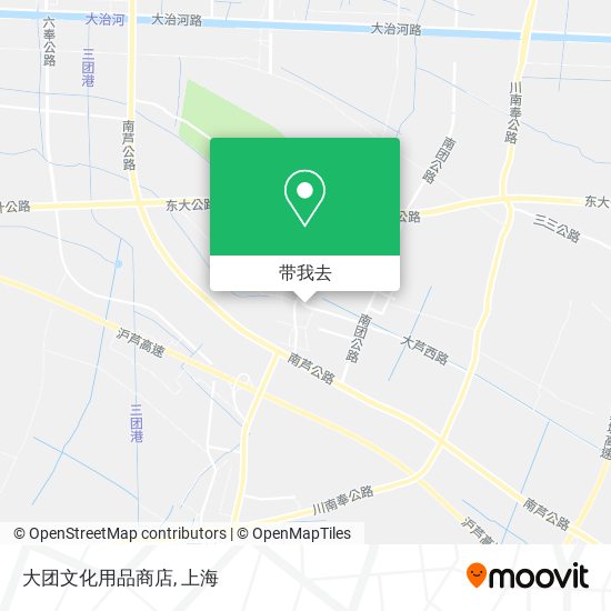 大团文化用品商店地图