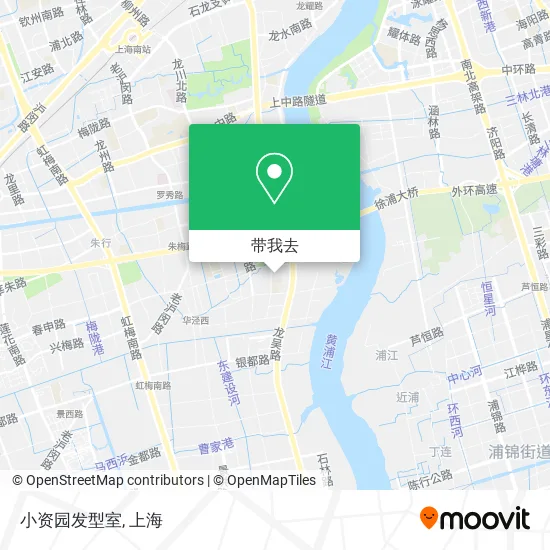 小资园发型室地图