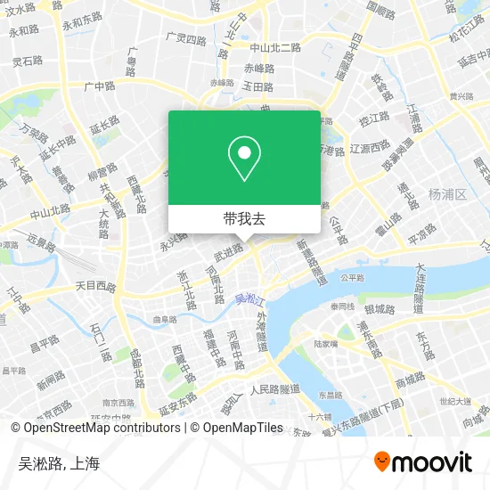 吴淞路地图
