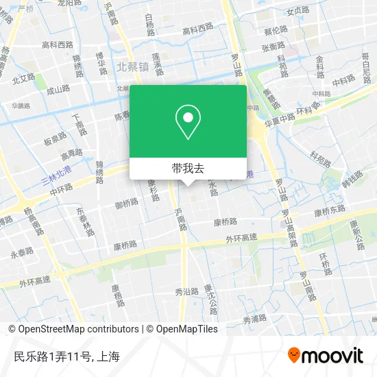 民乐路1弄11号地图