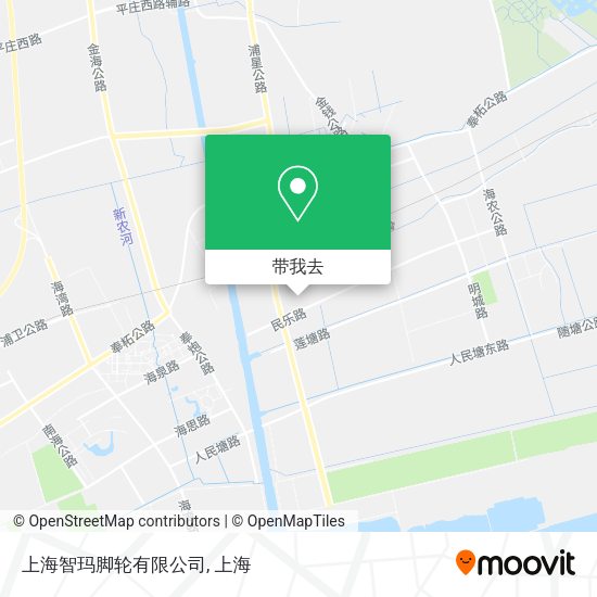 上海智玛脚轮有限公司地图