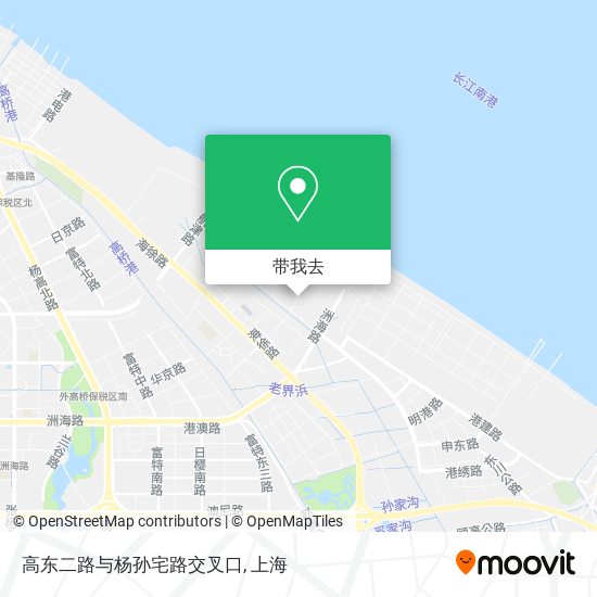高东二路与杨孙宅路交叉口地图