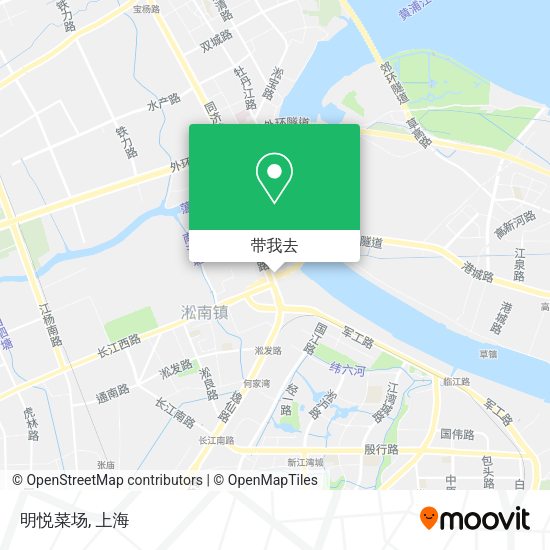 明悦菜场地图