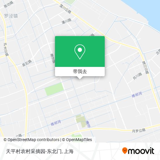 天平村农村采摘园-东北门地图