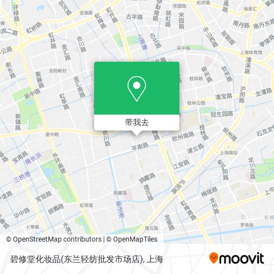 碧修堂化妆品(东兰轻纺批发市场店)地图