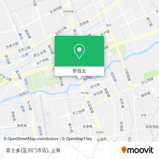 喜士多(蕰川门市店)地图