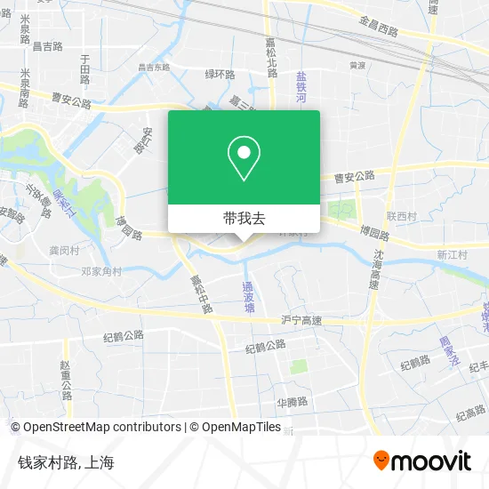 钱家村路地图