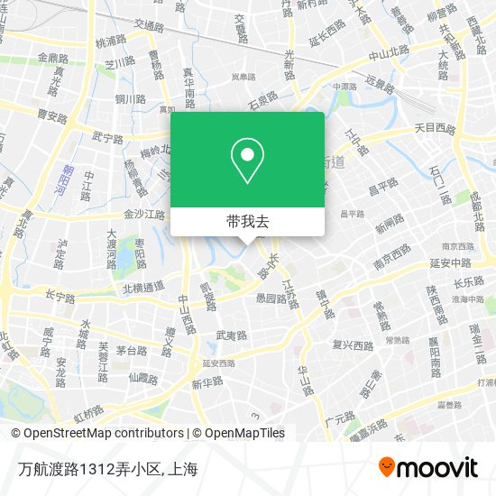 万航渡路1312弄小区地图