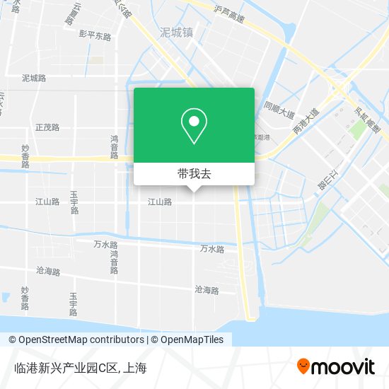 临港新兴产业园C区地图