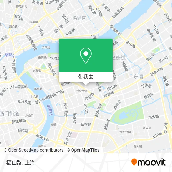 福山路地图
