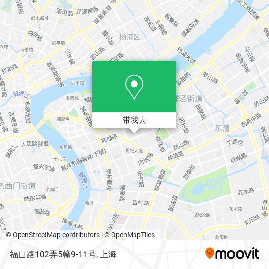 福山路102弄5幢9-11号地图