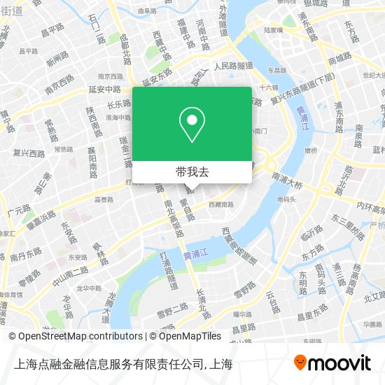上海点融金融信息服务有限责任公司地图