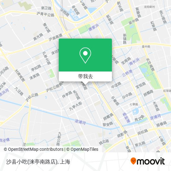 沙县小吃(涞亭南路店)地图