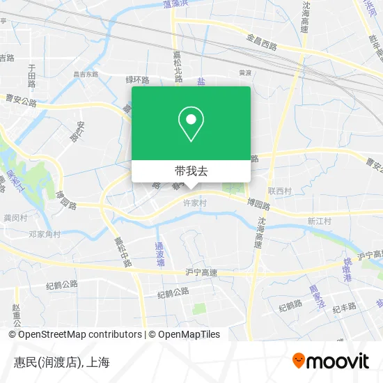 惠民(润渡店)地图