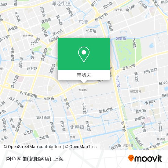 网鱼网咖(龙阳路店)地图