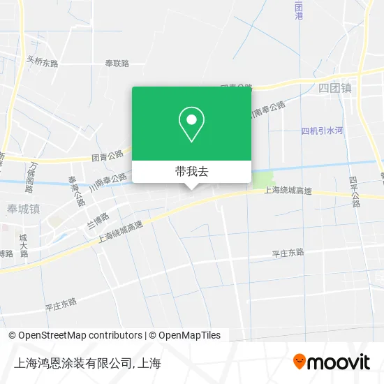 上海鸿恩涂装有限公司地图
