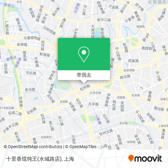 十里香馄饨王(水城路店)地图