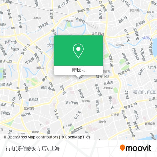 街电(乐伯静安寺店)地图