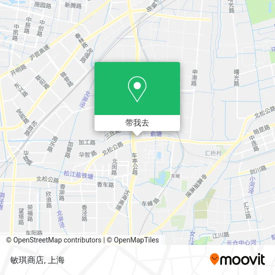 敏琪商店地图